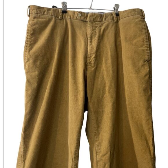 Peter Millar corduroy pants 36x30 tan pima cotton blend business casual office - Picture 3 of 5